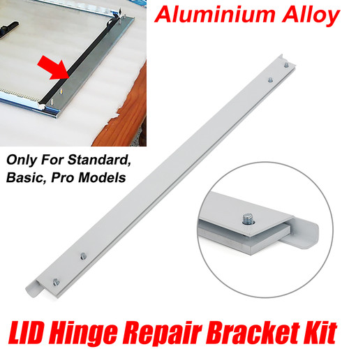 Aluminium alloy lid hinge - aluminium,