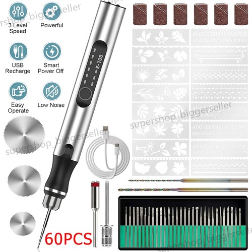 Usb rechargeable engraving pen - rechargeable,