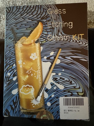 Glass etching cream kit - etching,