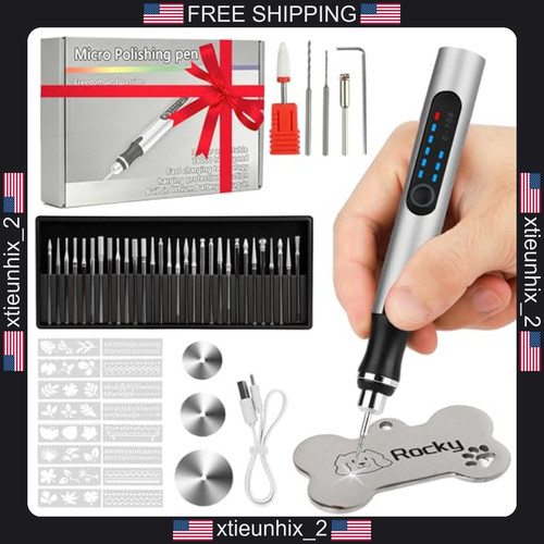 Cordless engraving pen kit - cordless,