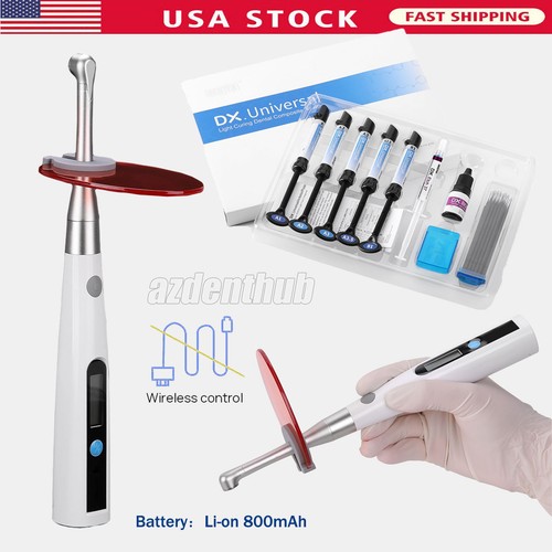 Dental light cure composite - cure,